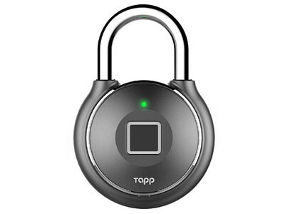 Tapplock one Security Lock with Fingerprint Scanner - Gun Metal