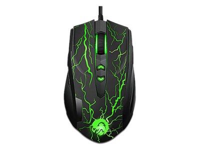 TTX Tech Laser Gaming Mouse - Black & Green