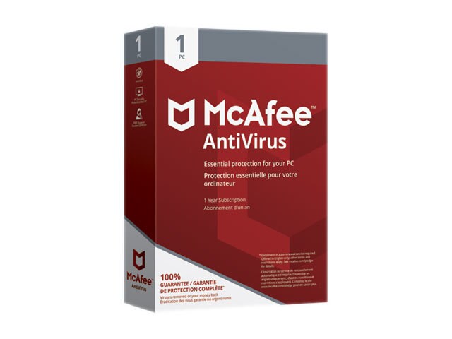 McAfee AntiVirus - 1 Device