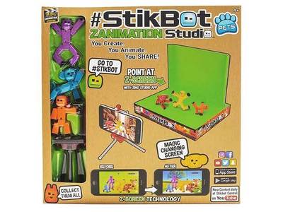 Stikbot Studio Pet Pro – couleurs assorties
