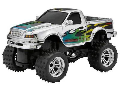 New Bright 1:16 R/C Chrome Truck - Assorted Colours