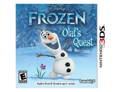 Disney La reine des neiges : La quête d’Olaf pour Nintendo 3DS
