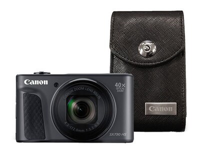 Canon PowerShot SX730 HS 20MP Digital Camera – Black