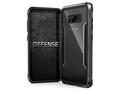 Étui Defense Shield X-Doria pour Samsung A5- Transparent et noir