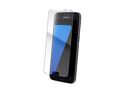Protecteur d’écran en verre trempé et courbé de iShieldz pour Galaxy J3 de Samsung - noir