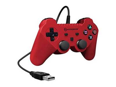 Hyperkin Knight Premium Controller for PS3 - Red