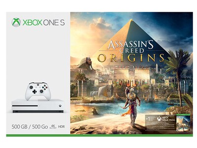Ensemble Xbox One S 500 Go Assassin's Creed Origins 