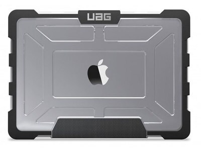 Étui Composite d’UAG pour Macbook 12 po – noir et transparent