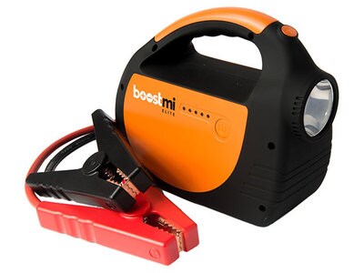 Boostmi Elite 30000mAh Multi-Functional Portable Jump Starter Pack - Black & Orange