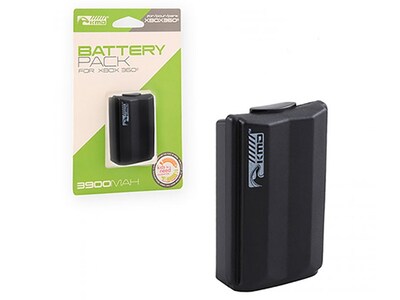 KMD Rechargeable Stylized Battery Pack for Xbox 360 - Black