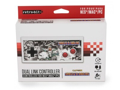 Manette avec câble à deux embouts NES et USB de Retro-Bit - Ghost ’n Goblins