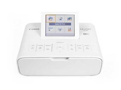 Canon Selphy CP1300 Wireless Compact Photo Printer with 3.5” Display - White