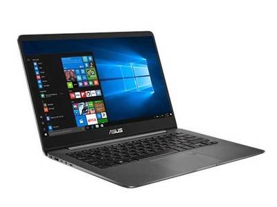 Refurbished - ASUS ZenBook UX430UA-RH31-CB 14” Laptop with Intel Core i3-7100U Processor, 128GB SSD, 8GB RAM, Intel HD Graphics 620, & Windows 10 - Grey