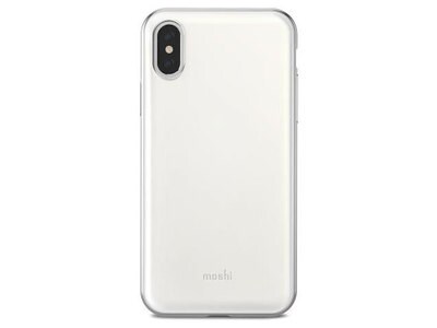 Étui iGlaze de Moshi pour iPhone X/XS – blanc