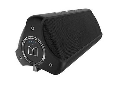 Remis à neuf - Haut-parleur Bluetooth® portatif Dynamite de Monster® - noir