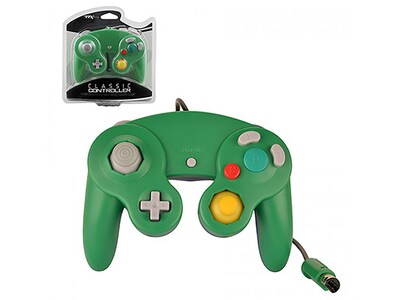 TTX Tech Classic Controller for GameCube & Wii - Green-Blue