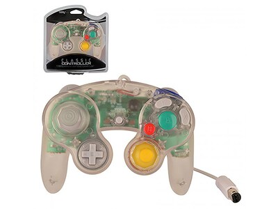 TTX Tech Classic Controller for GameCube & Wii - Clear
