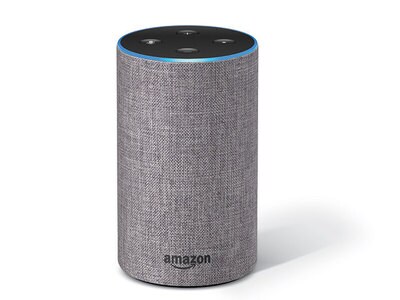 Amazon Echo 2nd Generation - Heather Grey Fabric