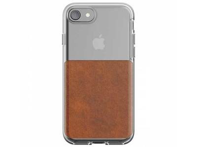 Étui Clear de Nomad pour iPhone X/XS – brun