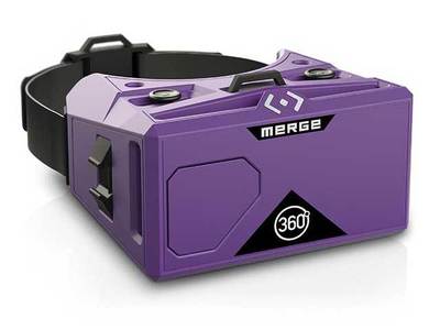 Lunettes de réalité virtuelle Merge VR – violet pulsar