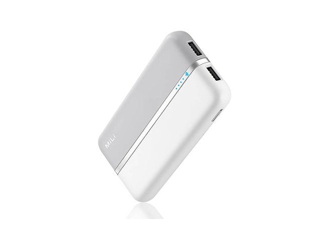 Chargeur portatif à 10 000 mAh iData Air de MiLi - blanc