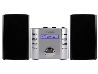 Sylvania SRCD804BT Bluetooth® AM/FM Micro Stereo System