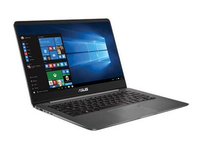 ASUS Zenbook UX430UA-DH74 14.0” Notebook with Intel® Core™ i7-8550U, 512GB SSD, 16GB RAM, & Windows 10 – Metallic Grey