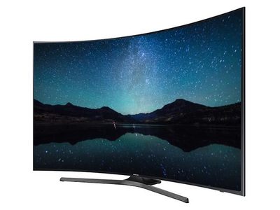 Téléviseur intelligent à DEL incurvé 4K Samsung MU6500 de 65 po