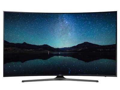 Téléviseur intelligent à DEL incurvé 4K Samsung MU6500 de 49 po