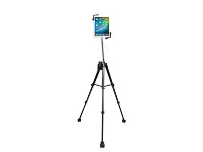 CTA Digital Rolling Portable Tripod Stand for Tablets