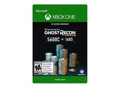 Tom Clancy's Ghost Recon Wildlands 7285 Credits (Code Electronique) pour Xbox One