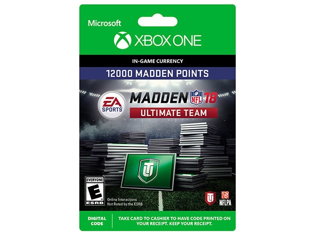 Madden NFL 18: MUT Points (Code Electronique) pour Xbox One
