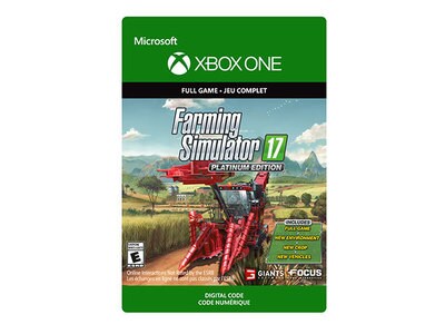 Farming Simulator 17 Platinum Edition (Code Electronique) pour Xbox One 