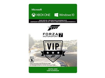 Forza Motorsport 7: VIP Membership (Code Electronique) pour Xbox One 