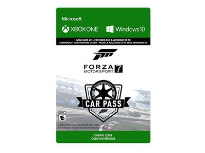 Forza Motorsport 7: Car Pass (Code Electronique) pour Xbox One 
