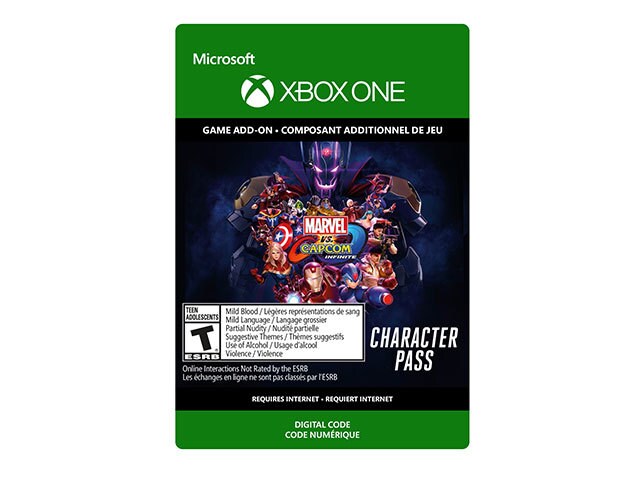Marvel vs Capcom: Infinite - Character Pass (Code Electronique) pour Xbox One