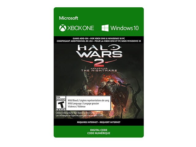 Halo Wars 2: Awakening the Nightmare (Code Electronique) for Xbox One