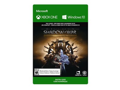 Middle-earth: Shadow of War: Gold Edition (Code Electronique) pour Xbox One 