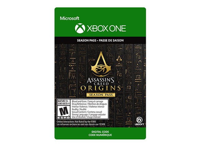 Assassin's Creed Origins: Season Pass (Code Electronique) pour Xbox One