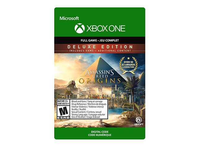 Assassin's Creed Origins: Deluxe Edition (Code Electronique) pour Xbox One