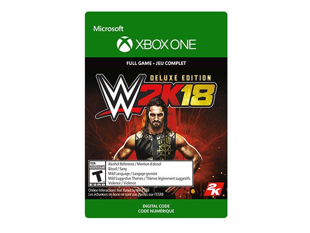 WWE 2K18: Digital Deluxe Edition (Code Electronique) pour Xbox One