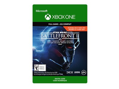 Star Wars BF II: Elite Trooper Deluxe (Code Electronique) pour Xbox One