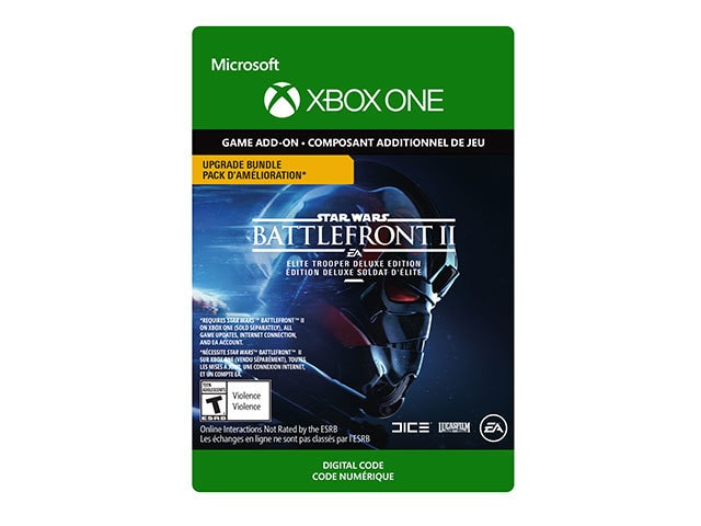 Star Wars Battlefront II: Elite Trooper Deluxe Edition Upgrade (Code Electronique) pour Xbox One
