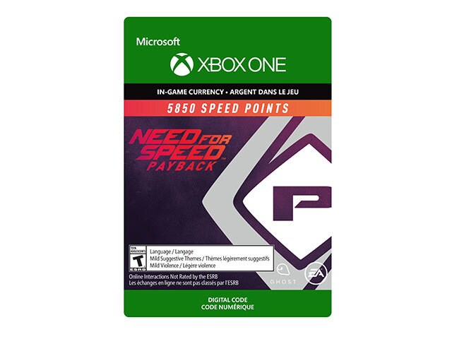 Need for Speed: Speed Points (Code Electronique) pour Xbox One