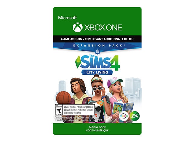 THE SIMS 4: (EP3) City Living (Code Electronique) pour Xbox One