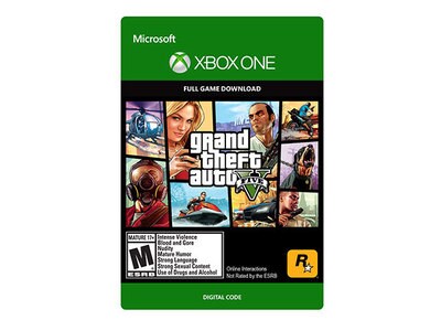 Grand Theft Auto V (Code Electronique) pour Xbox One