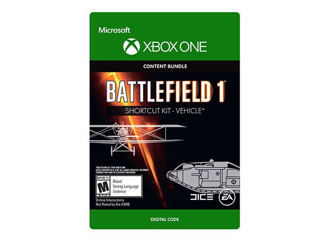 Battlefield 1: Vehicle Bundle (Code Electronique) pour Xbox One