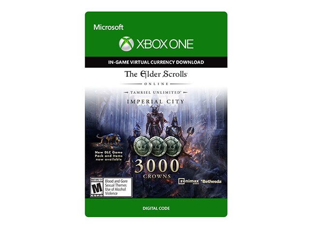 The Elder Scrolls Online 3 000 Crowns (Code Electronique) pour Xbox One