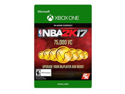 NBA 2K17: 75,000 Virtual Currency (Digital Download) for Xbox One