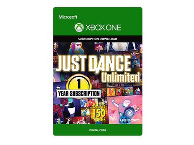Just Dance Unlimited: 1 Year Subscription (Code Electronique) pour Xbox One 